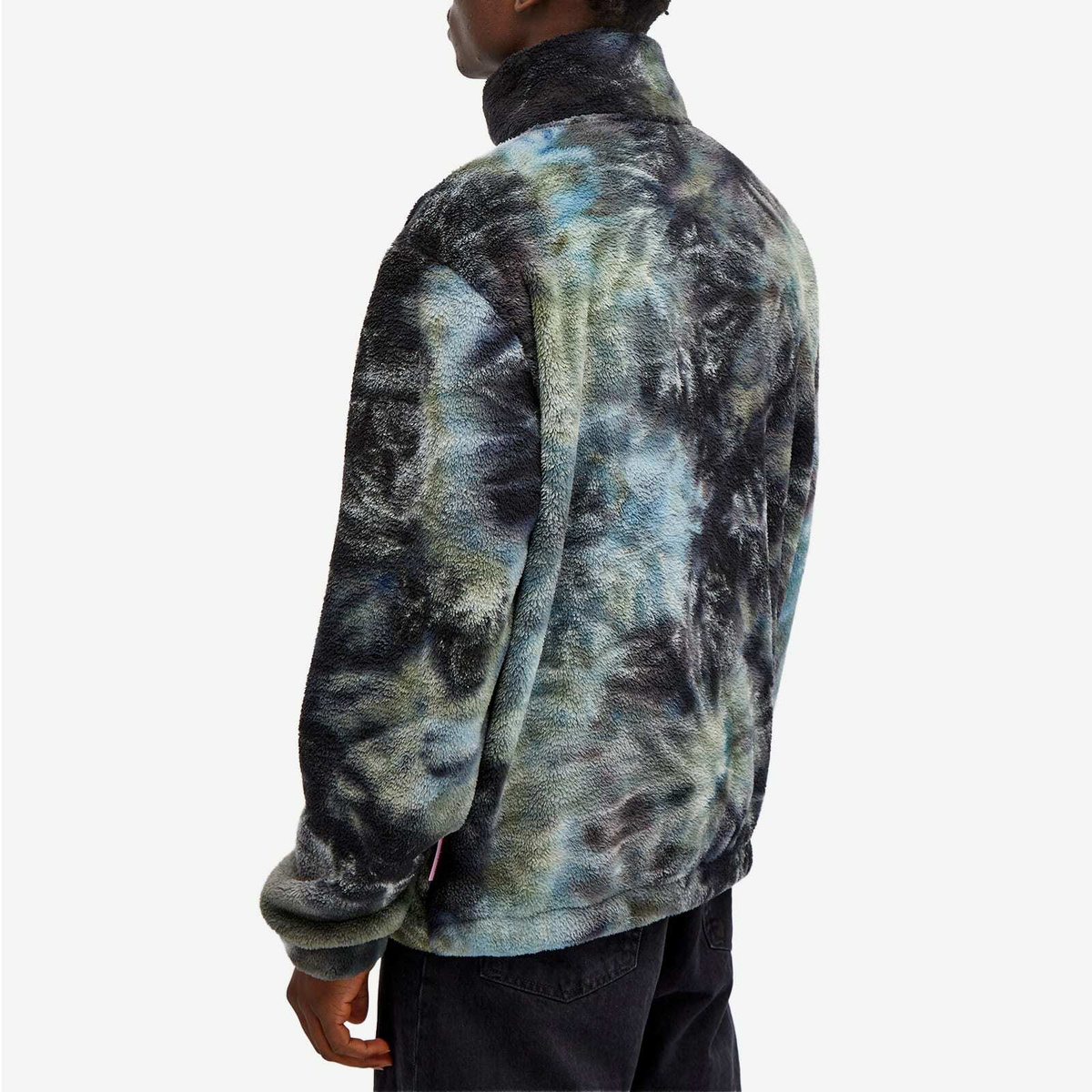 New Amsterdam Surf Association Men's Oyster Half Zip Fleece in Tie