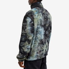 New Amsterdam Surf Association Men's Oyster Half Zip Fleece in Tie Dye
