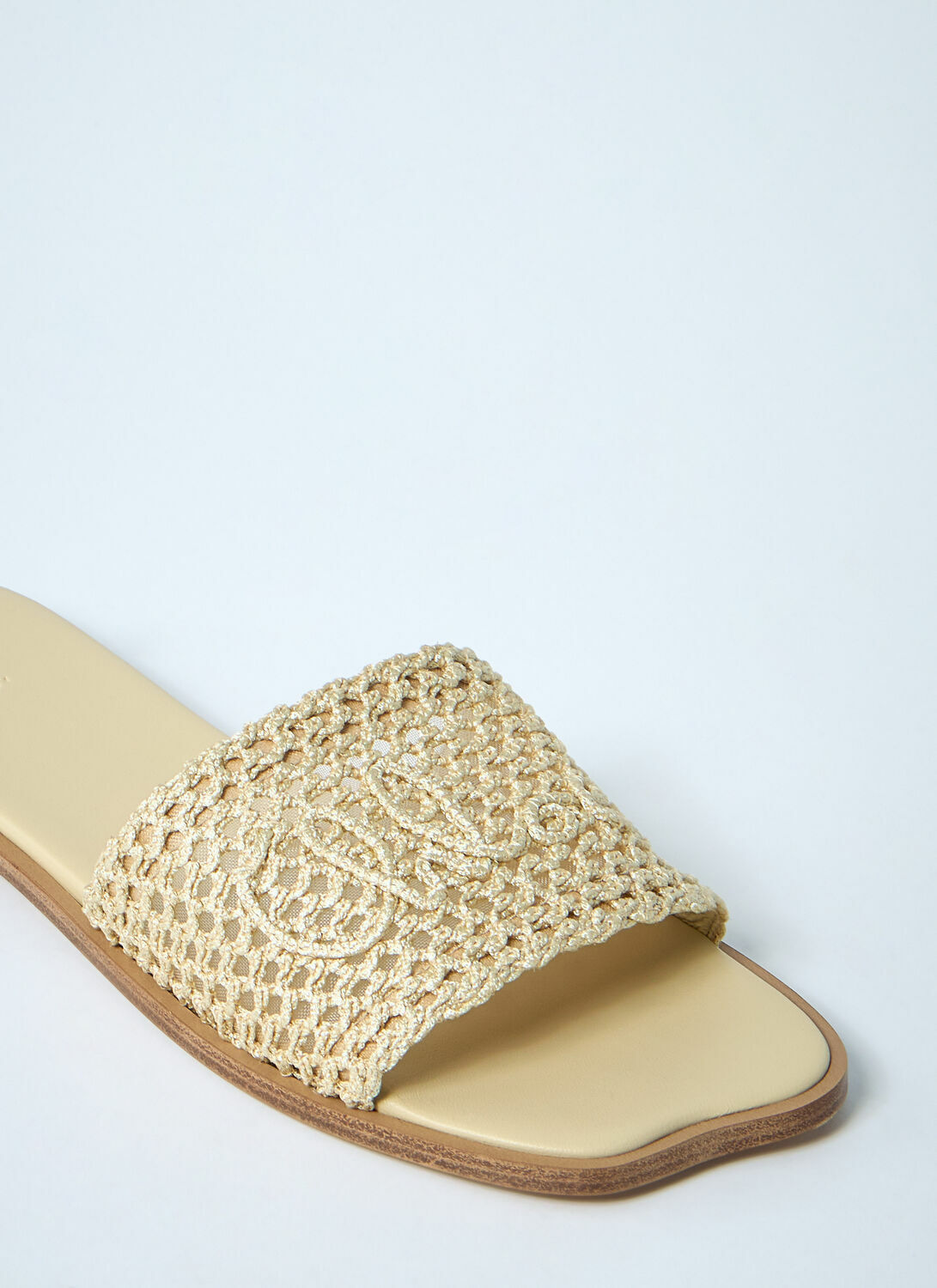 Chloé Logo Motif Slides