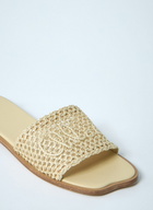 Chloé Logo Motif Slides