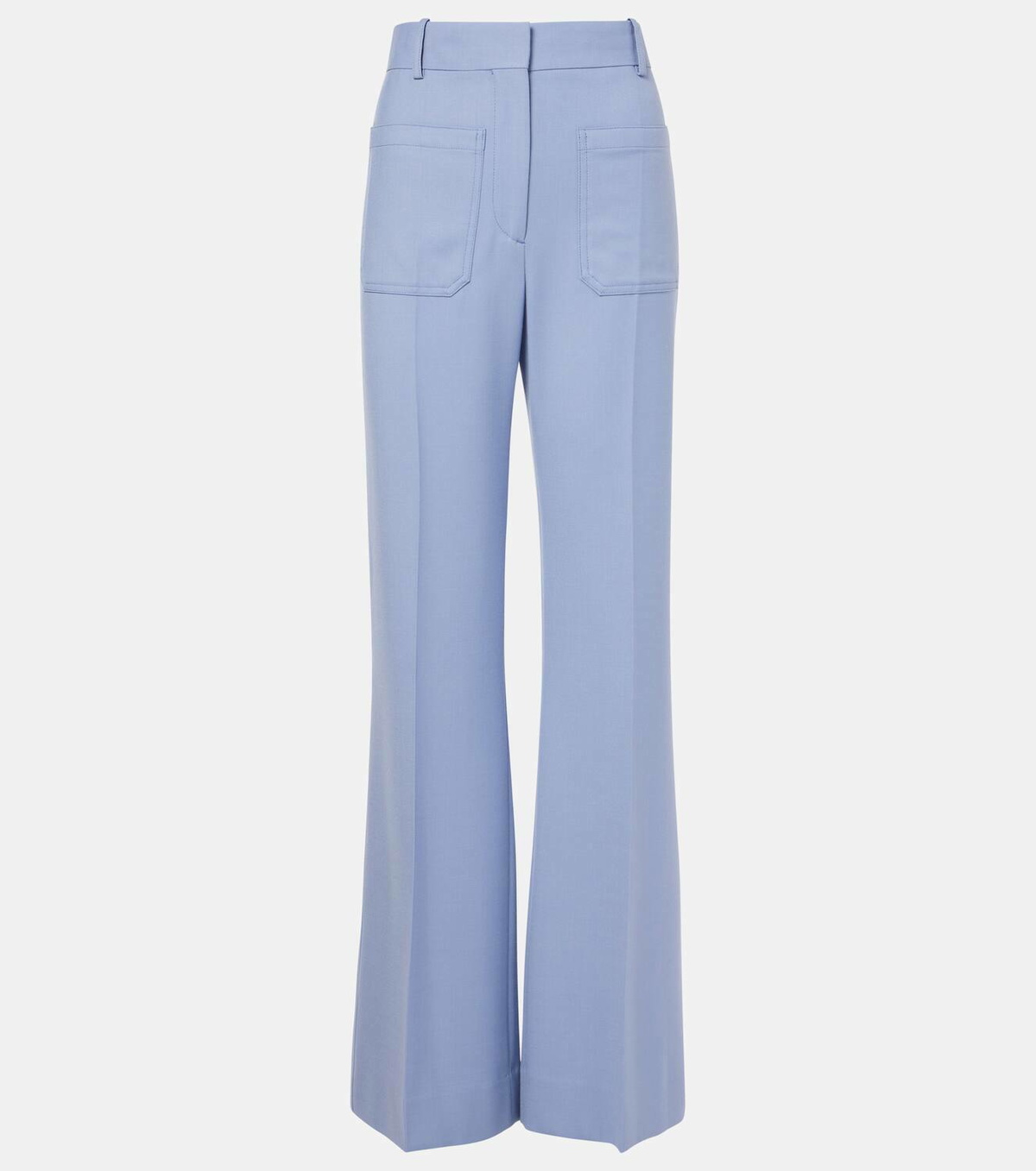 Victoria Beckham Alina high-rise straight pants Victoria Beckham