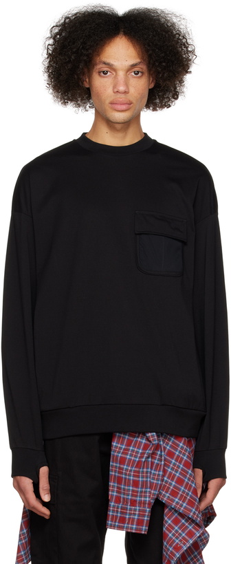 Photo: Gramicci Black F/CE Edition Crewneck Long Sleeve T-Shirt