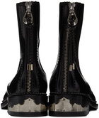 Toga Pulla SSENSE Exclusive Black Embellished Chelsea Boots