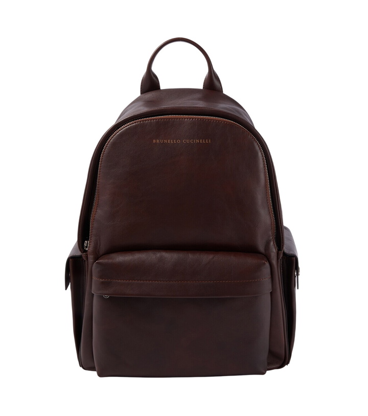 Photo: Brunello Cucinelli Leather backpack