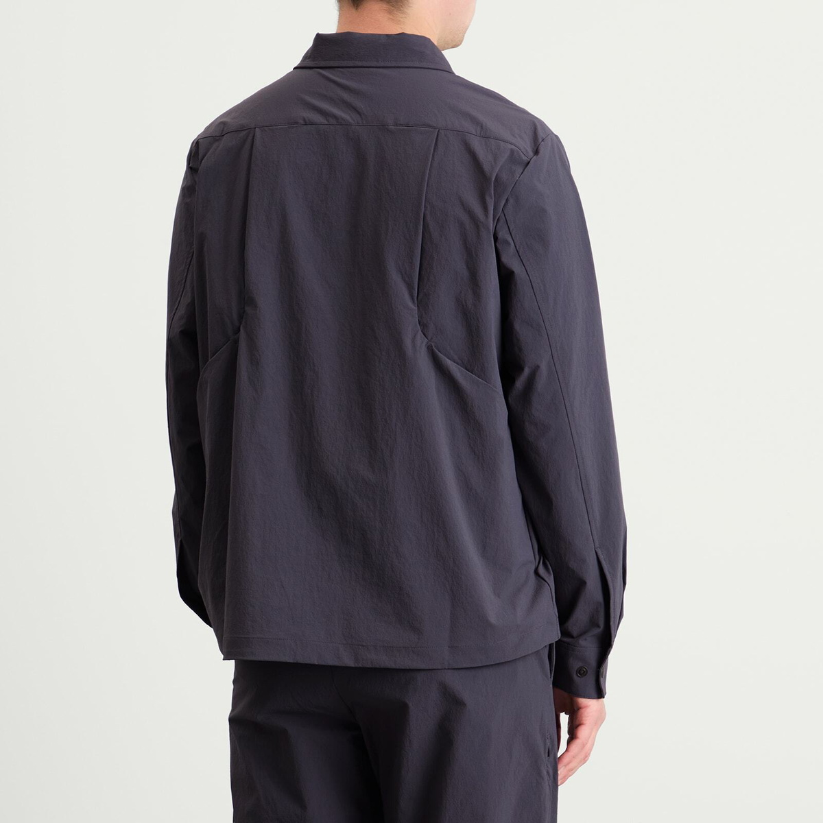 Pas Normal Studios Men's Off-Race Tech Overshirt in Steel