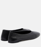 Toteme Leather ballet flats