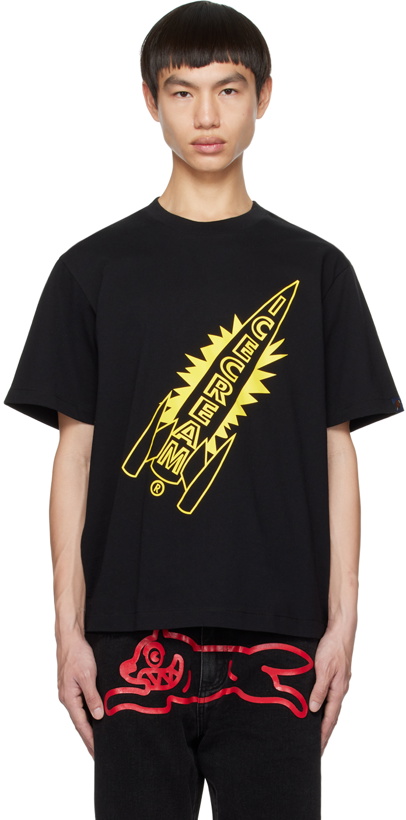 Photo: ICECREAM Black Rocket T-Shirt