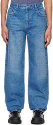 Dion Lee Blue Masc Jeans