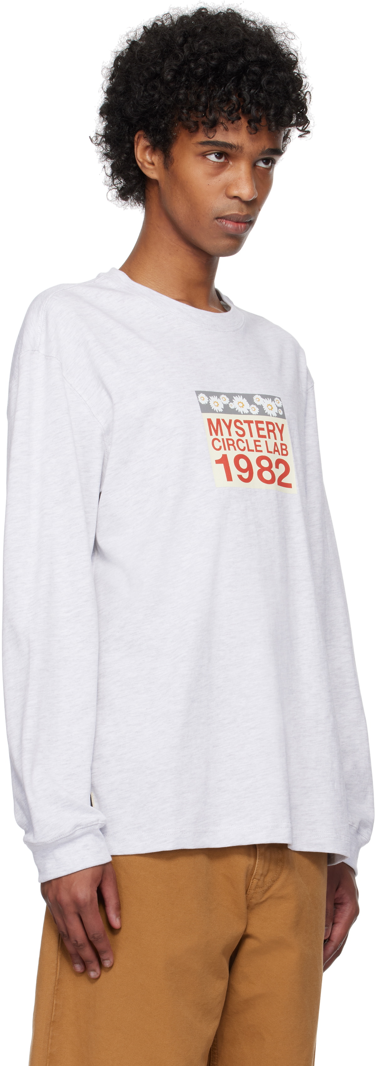 Kijun Gray 'Mystery' Long Sleeve T-shirt