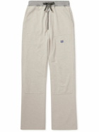 KAPITAL - Flared Cotton-Jersey Sweatpants - Neutrals