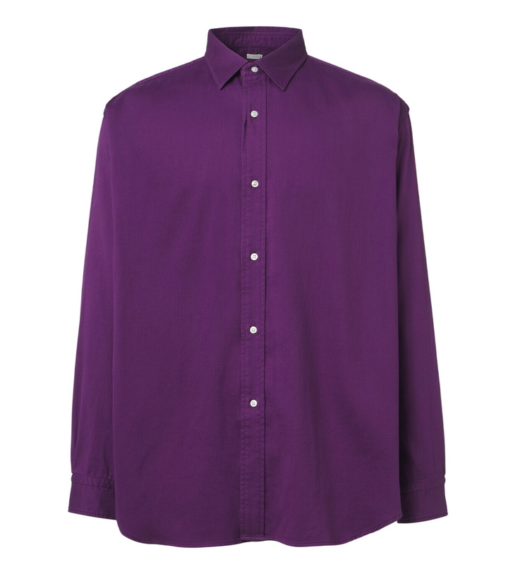 Photo: A.Presse Cotton twill shirt