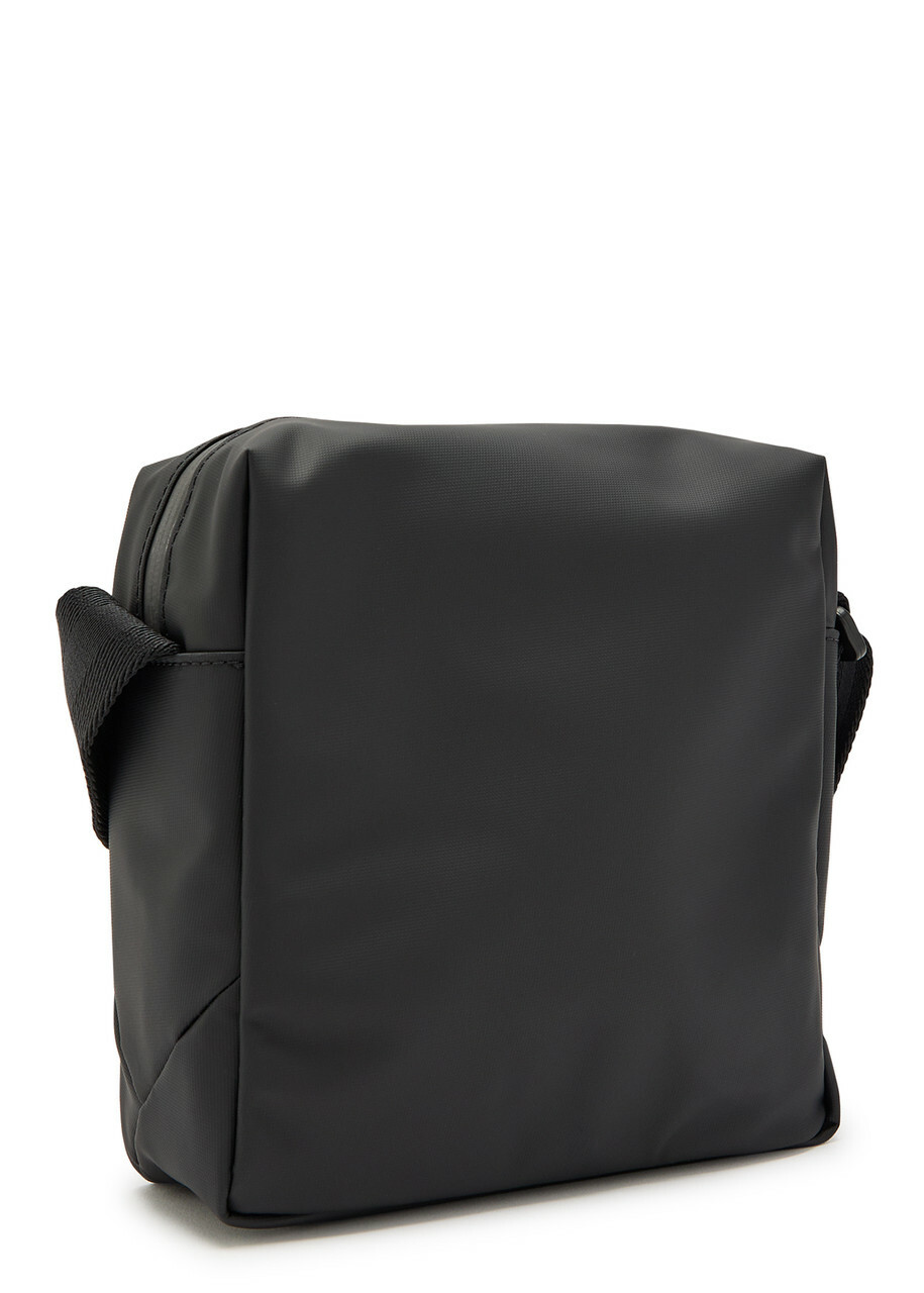 Boss Stenson Logo Coated Canvas Cross-body bag - Black - One Size