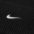 Nike Men's Nrg Solo Swoosh Beanie in Black/White
