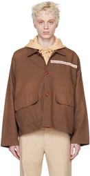 Stockholm (Surfboard) Club Brown Coach Jacket