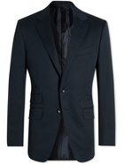 TOM FORD - O'Connor Slim-Fit Unstructured Cotton-Blend Blazer - Blue