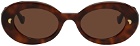Nanushka Tortoiseshell Giva Sunglasses