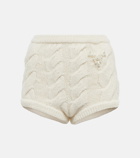 Simone Rocha - Embellished high-rise knitted briefs