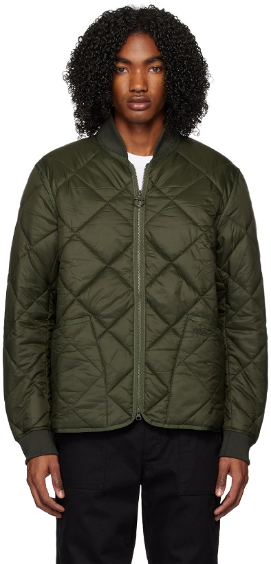 Photo: Barbour Green Action Liddesdale Jacket