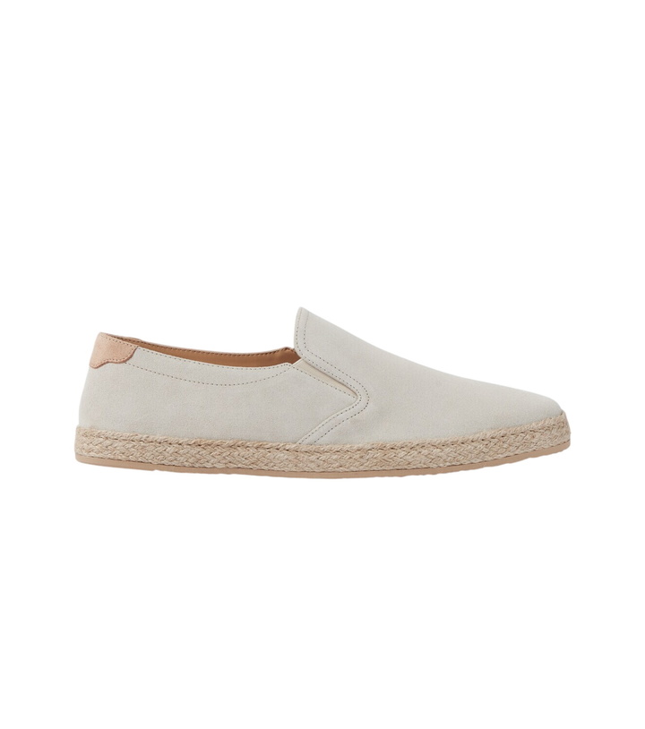 Brunello Cucinelli - Suede Espadrilles - Neutrals Brunello  display picture 1
