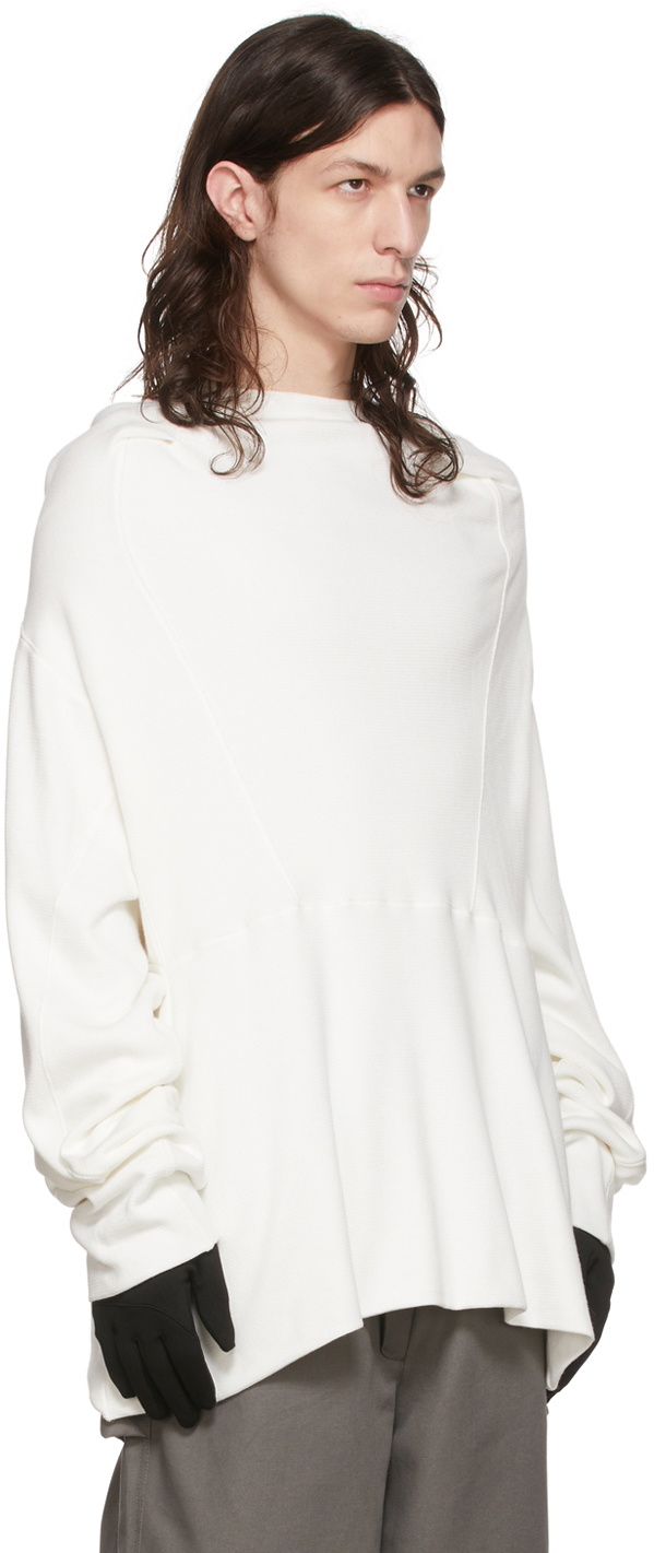 BRYAN JIMENÈZ SSENSE Exclusive White Armstrong Hoodie