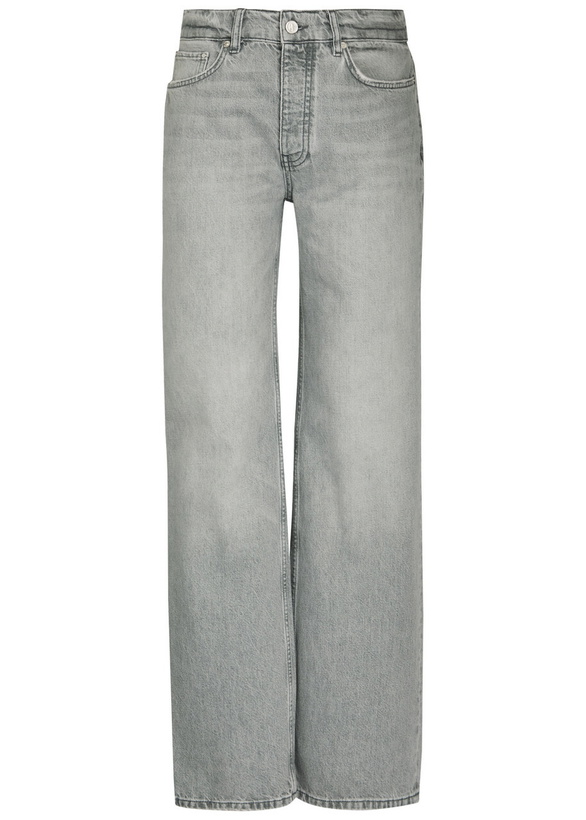 Photo: Anine Bing Hugh Wide-leg Jeans Grey