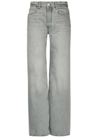 Anine Bing Hugh Wide-leg Jeans Grey