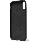 Fendi - Appliquéd Leather iPhone X Case - Black