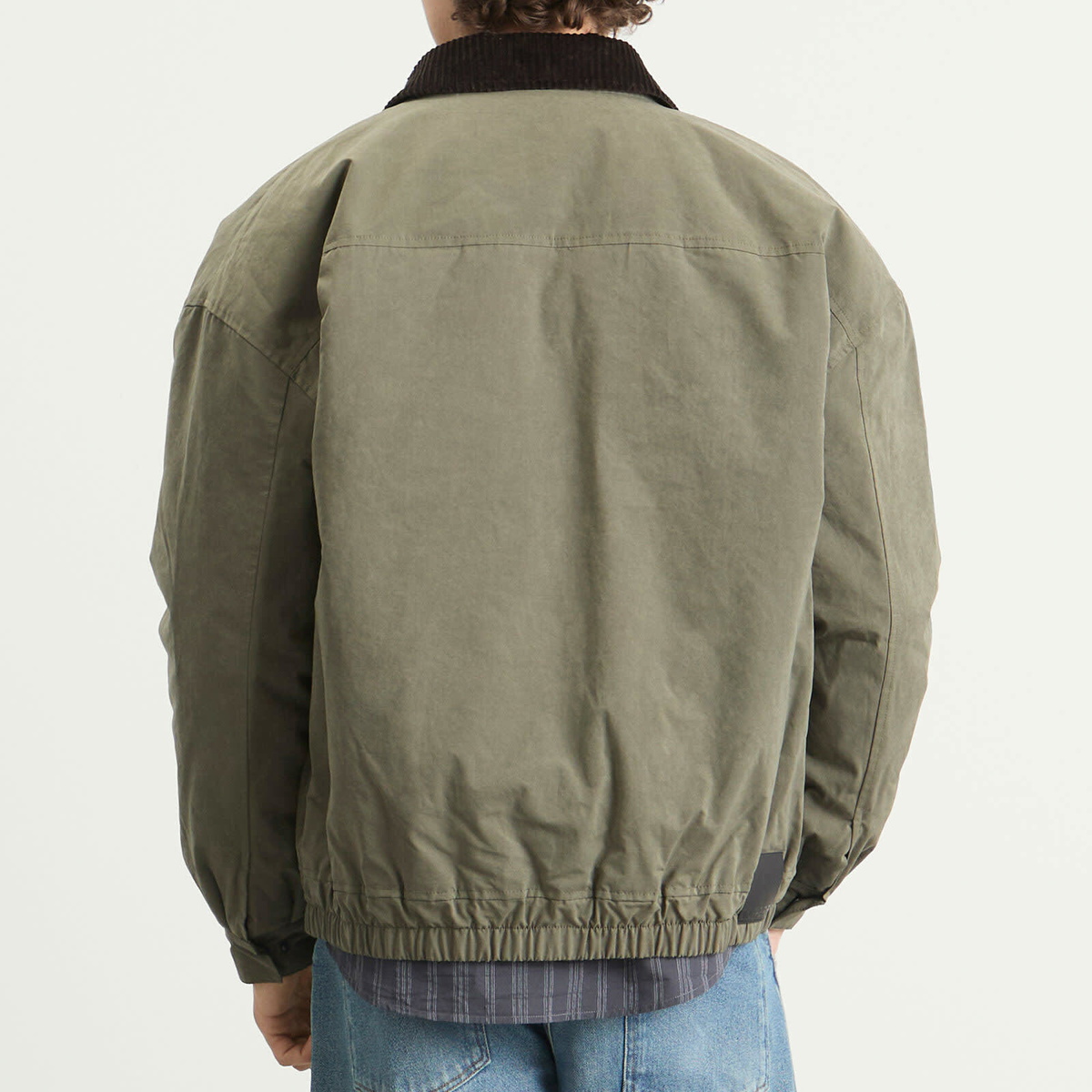 Le Père Men's Blouson Jacket in Olive