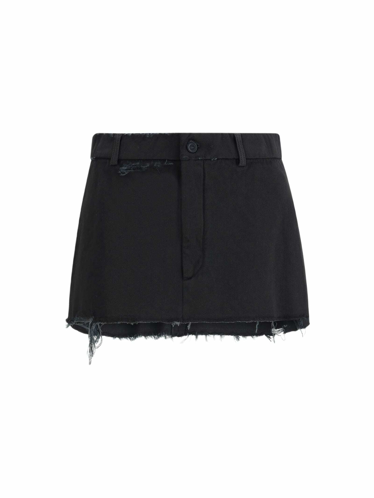 BALENCIAGA Lingerie Wool Tailored Skirt Balenciaga