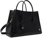 AMIRI Black Embossed Croc Honey 50 Tote