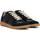 Maison Margiela Black Replica Sneakers