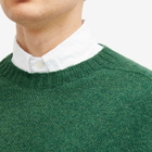 Country Of Origin Men's Geelong Seamless Knit Jumper in Asparagus