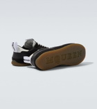 McQueen EC1 suede-trimmed sneakers