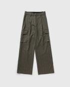 ØLÅF HERRINGBONE CARGO PANTS Brown Womens Casual Pant