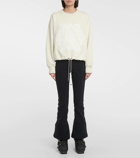 Bogner Helen appliqué cotton-blend sweatshirt