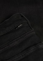 Mother The Weekender Flared-leg Jeans Black