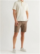 HUGO BOSS - Stretch-Cotton Twill Shorts - Neutrals - UK/US 30