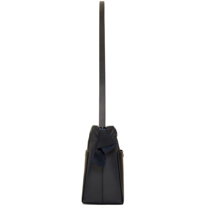 Sophie Hulme Navy Small Knot Bag
