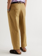 Isabel Marant - Niouflow Wide-Leg Pleated Cotton Trousers - Unknown