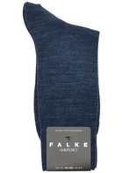 Falke Airport Wool-blend Socks Navy