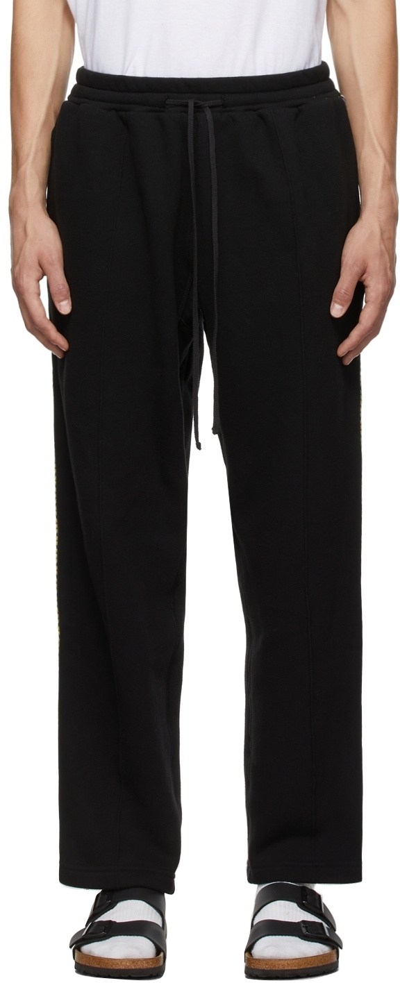 s.k. manor hill Black Saunter Trousers
