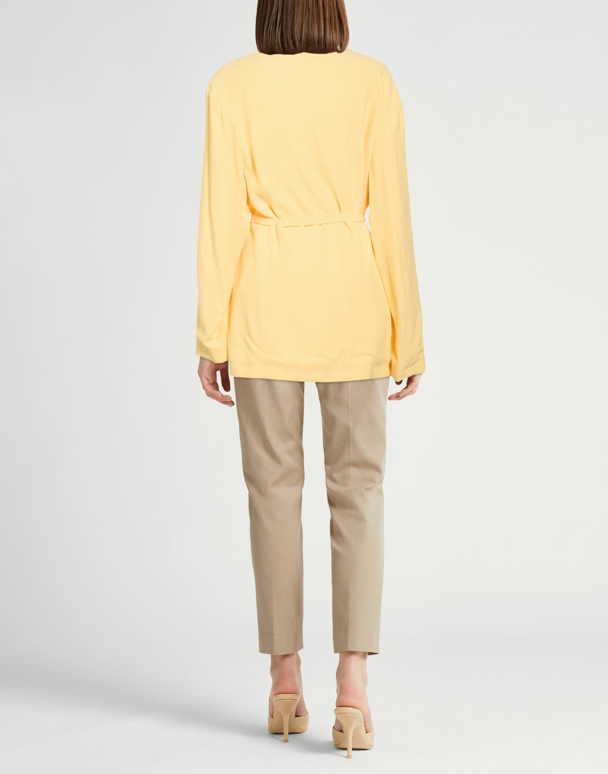 Erika Cavallini Womens Blazer in Yellow