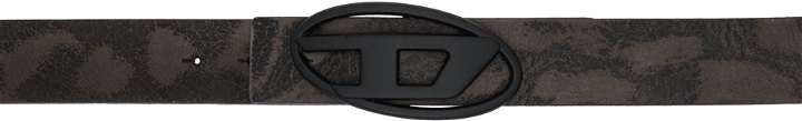Photo: Diesel Reversible Black & Gray B-1dr Belt