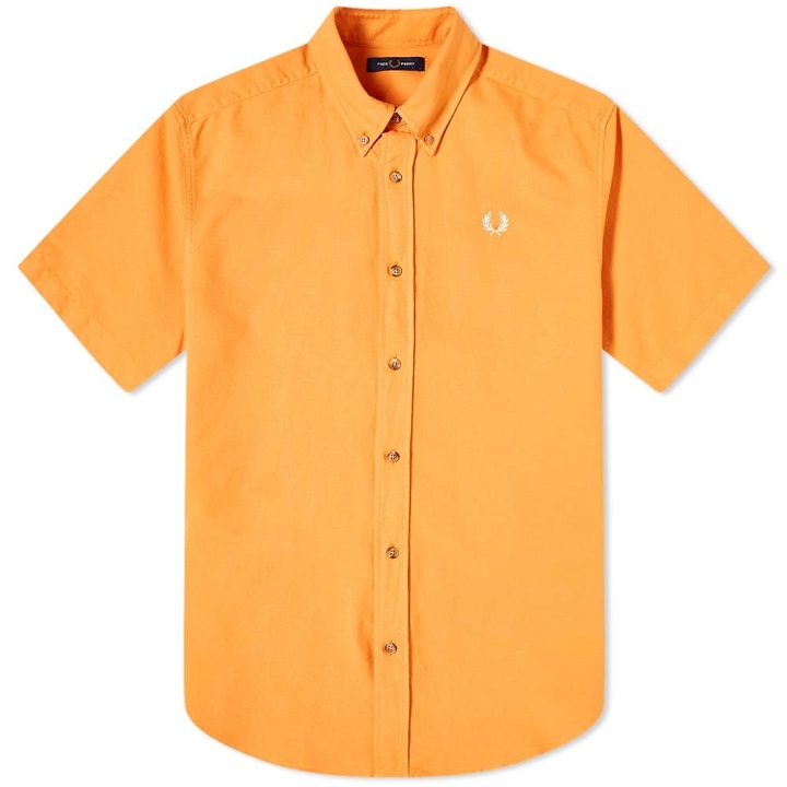Photo: Fred Perry Authentic Short Sleeve Overdye Shirt