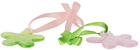 Rashelle SSENSE Exclusive Pink & Green Swirl Ornament Set