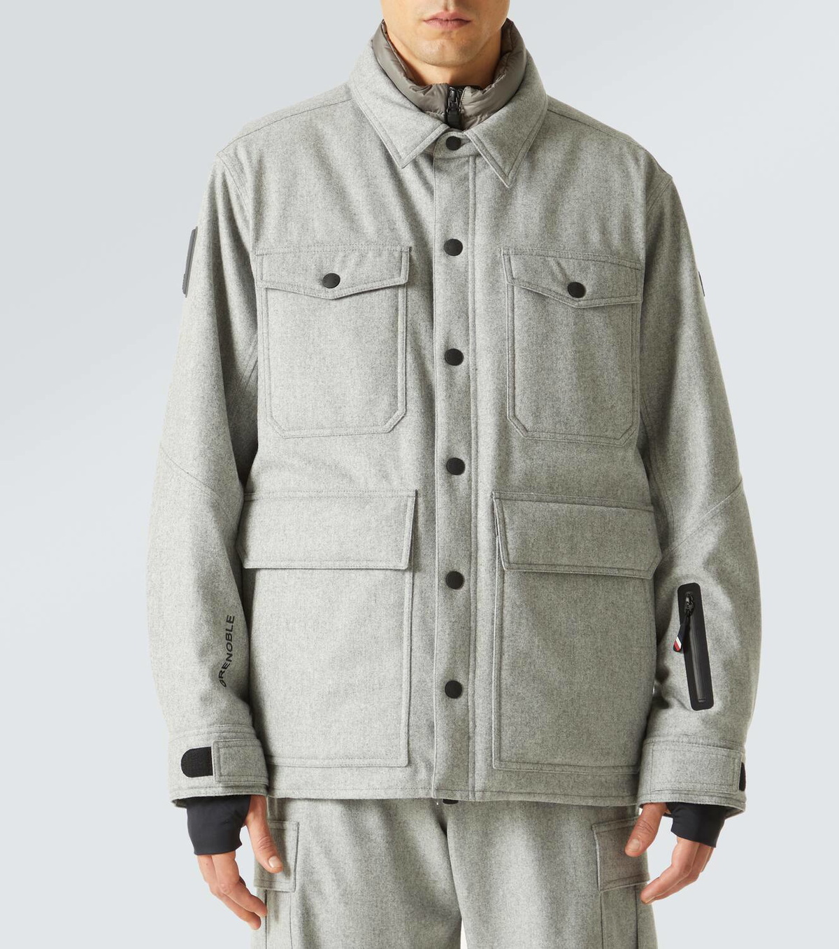 Moncler Grenoble Antuco virgin wool down jacket Moncler Grenoble