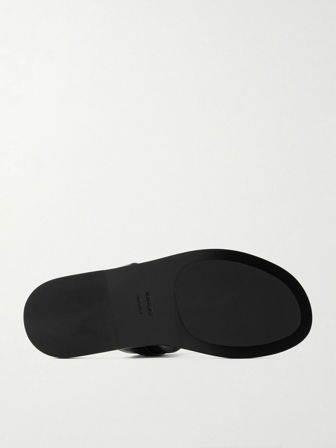TOM FORD - Brighton Leather Sandals - Black