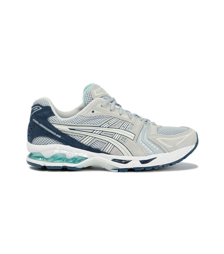 Photo: Asics - GEL-KAYANO 14 mesh and suede sneakers