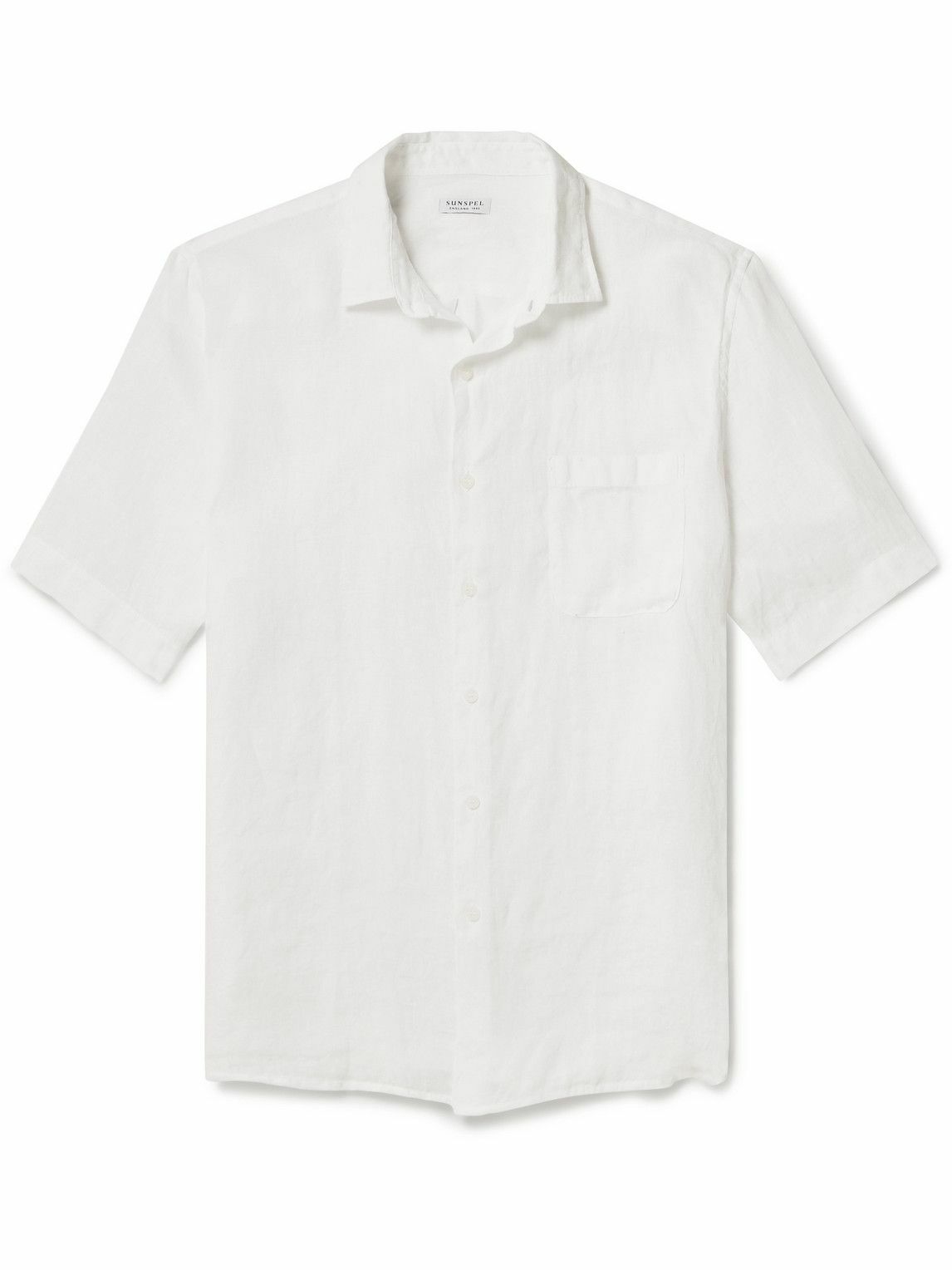 Sunspel - Linen Shirt - White Sunspel