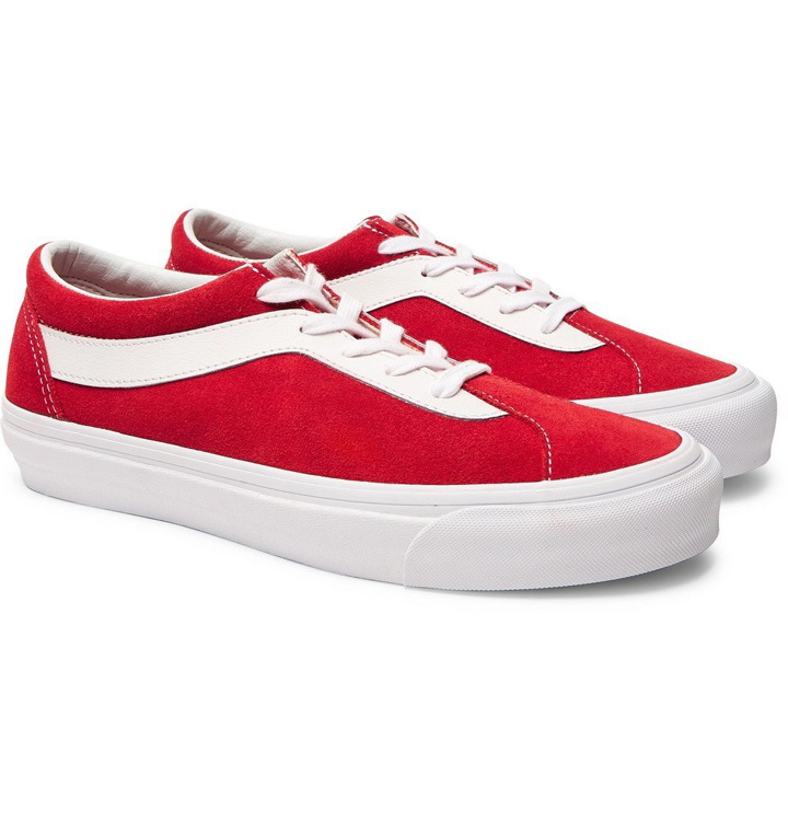 Photo: Vans - Staple Bold Ni Suede and Leather Sneakers - Men - Red